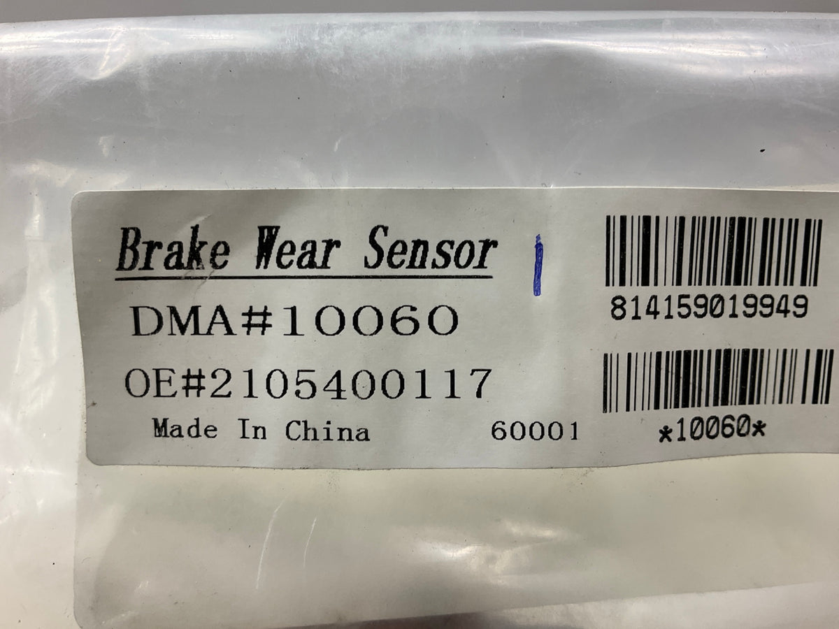 (2) Pro Stop 10060 Front Brake Pad Wear Sensor