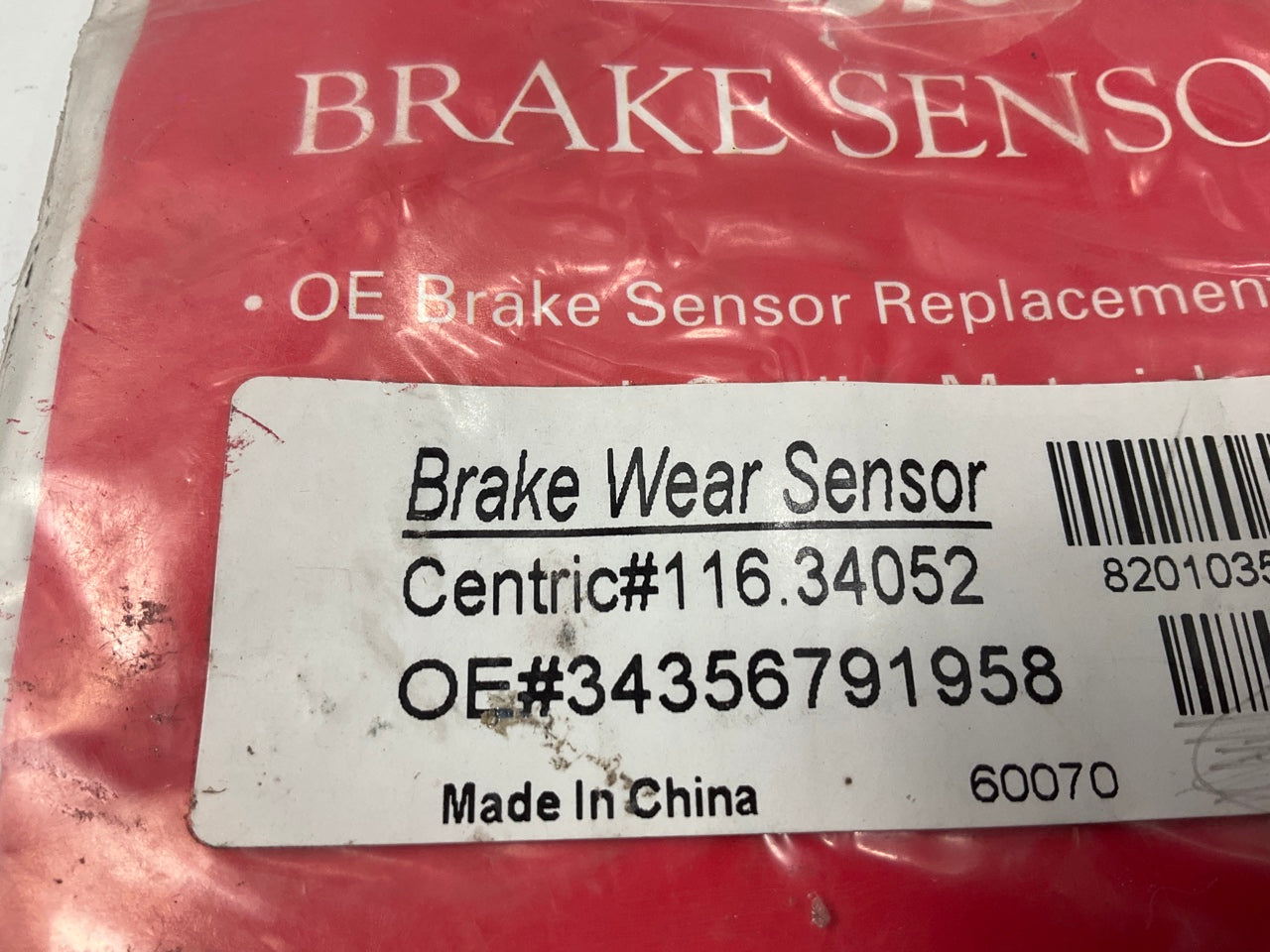 Pro Stop 10170 Front Disc Brake Pad Wear Sensor
