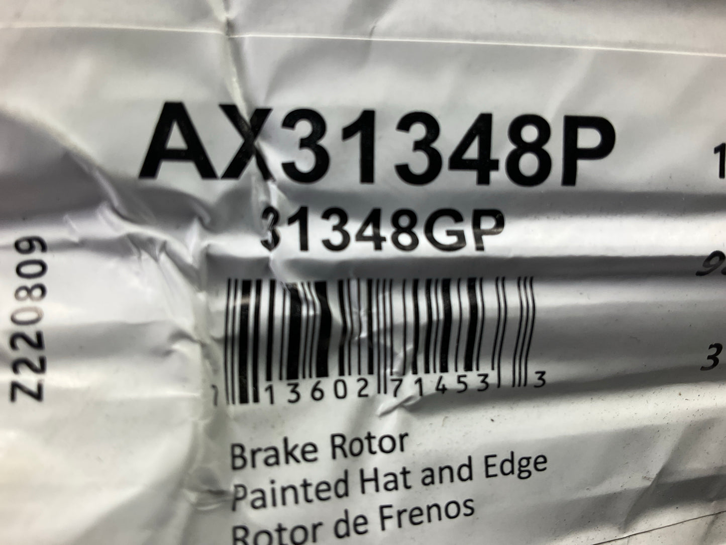 Pro Stop 31348GP Rear Brake Rotor