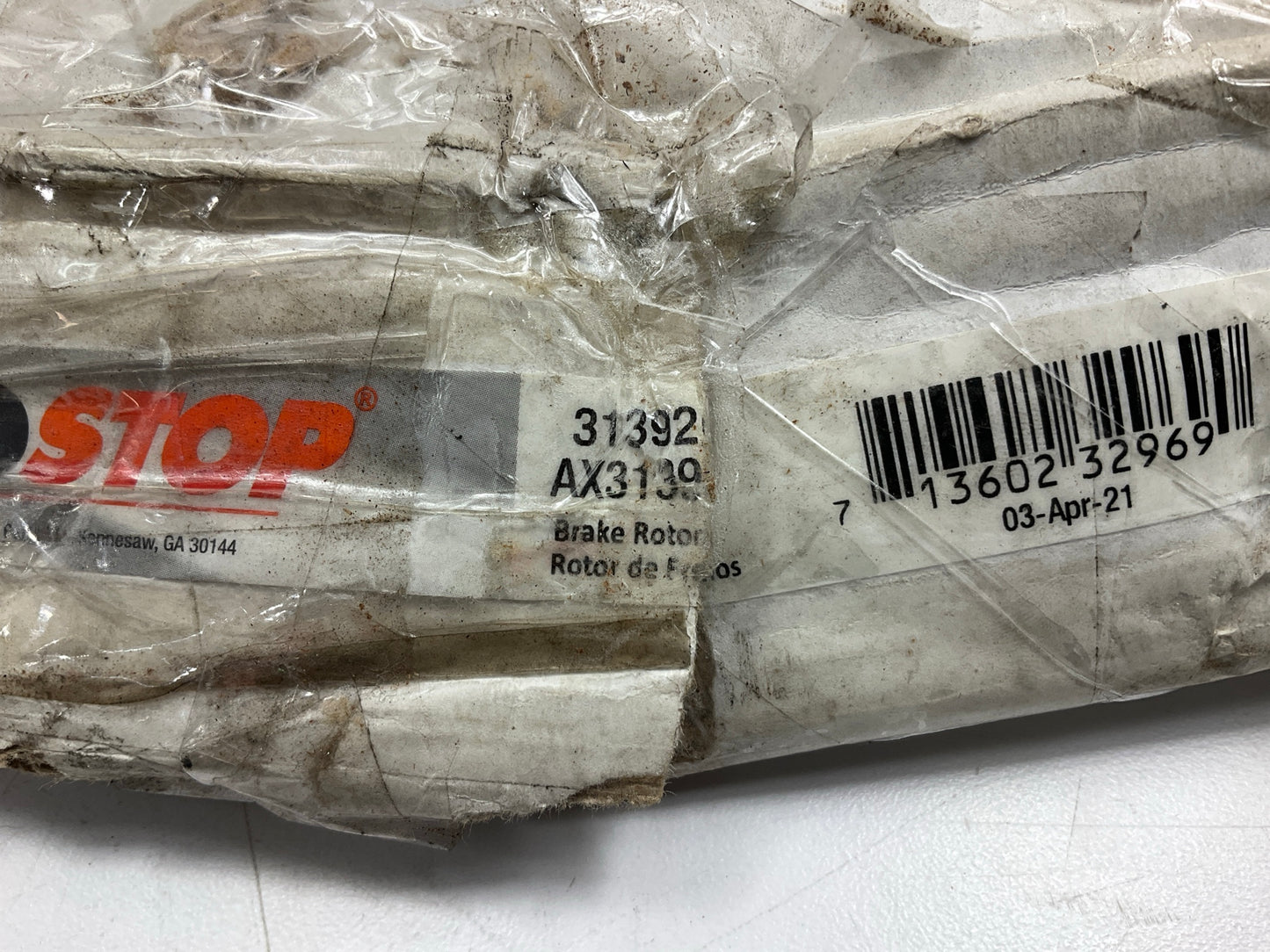 Pro Stop 31392G Front Brake Rotor