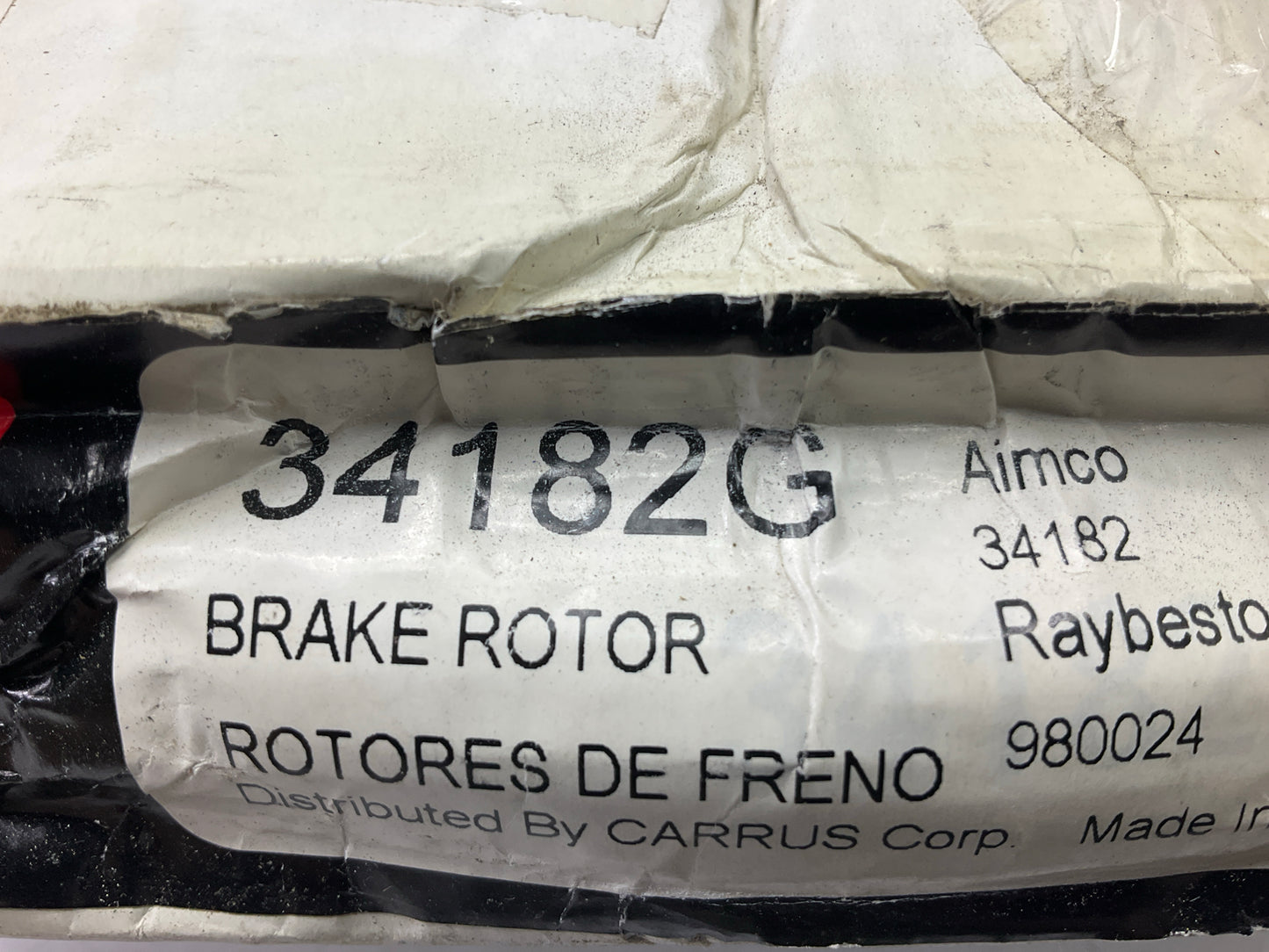 Pro Stop 34182G Rear Disc Brake Rotor