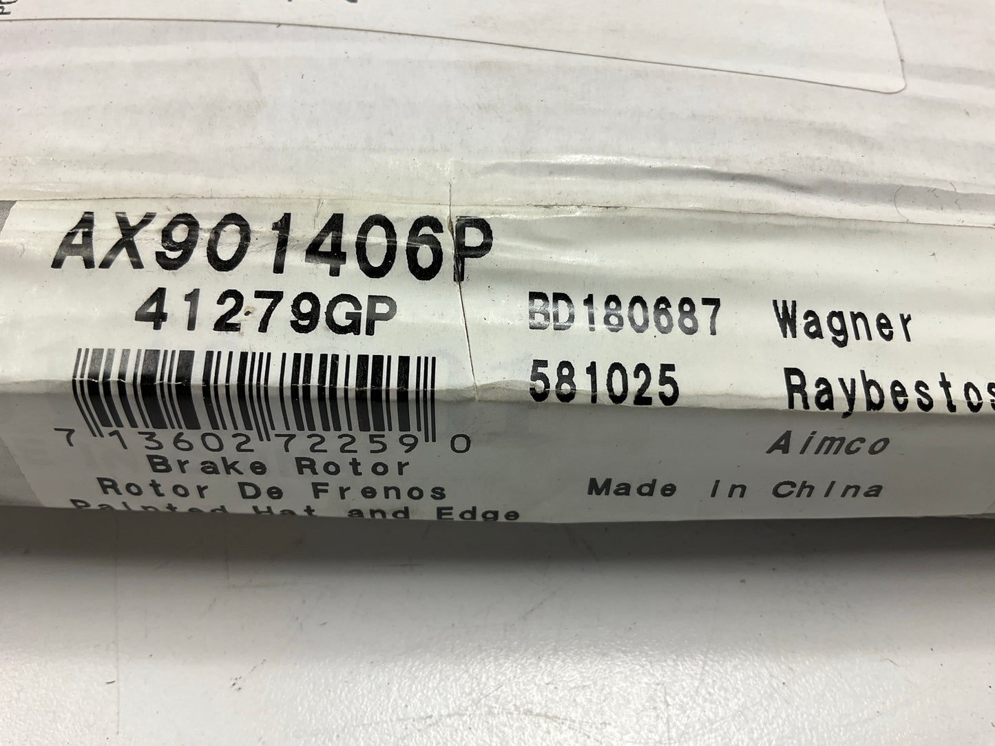 Pro Stop 41279GP Front Brake Rotor
