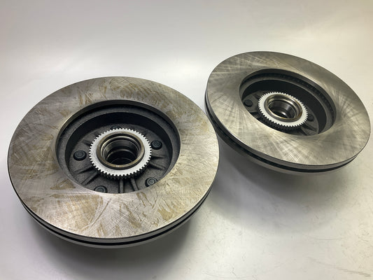 (2) Pro Stop 42148G FRONT Disc Brake Rotor And Hub Assembly