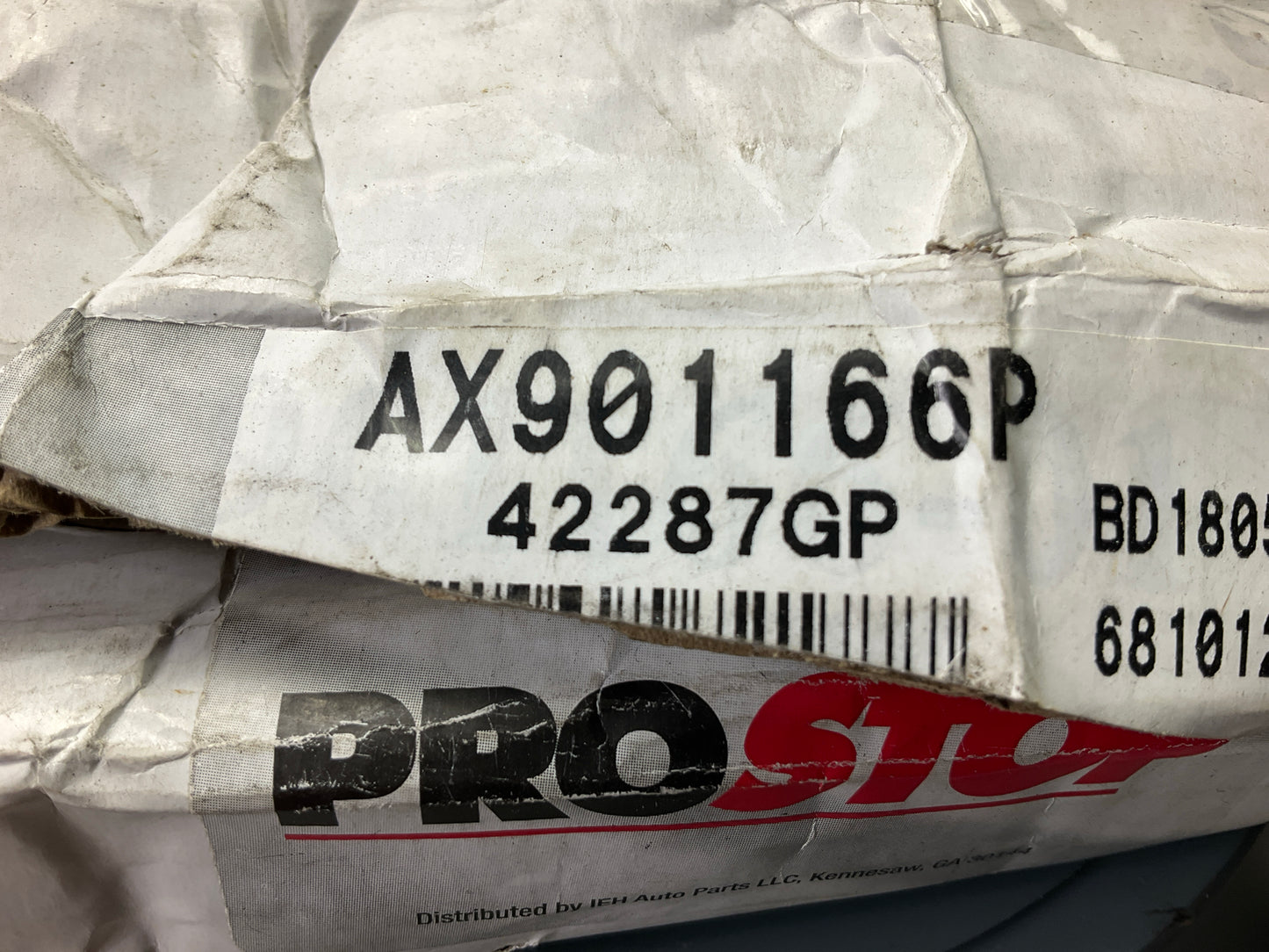 Pro Stop 42287GP Rear Disc Brake Rotor