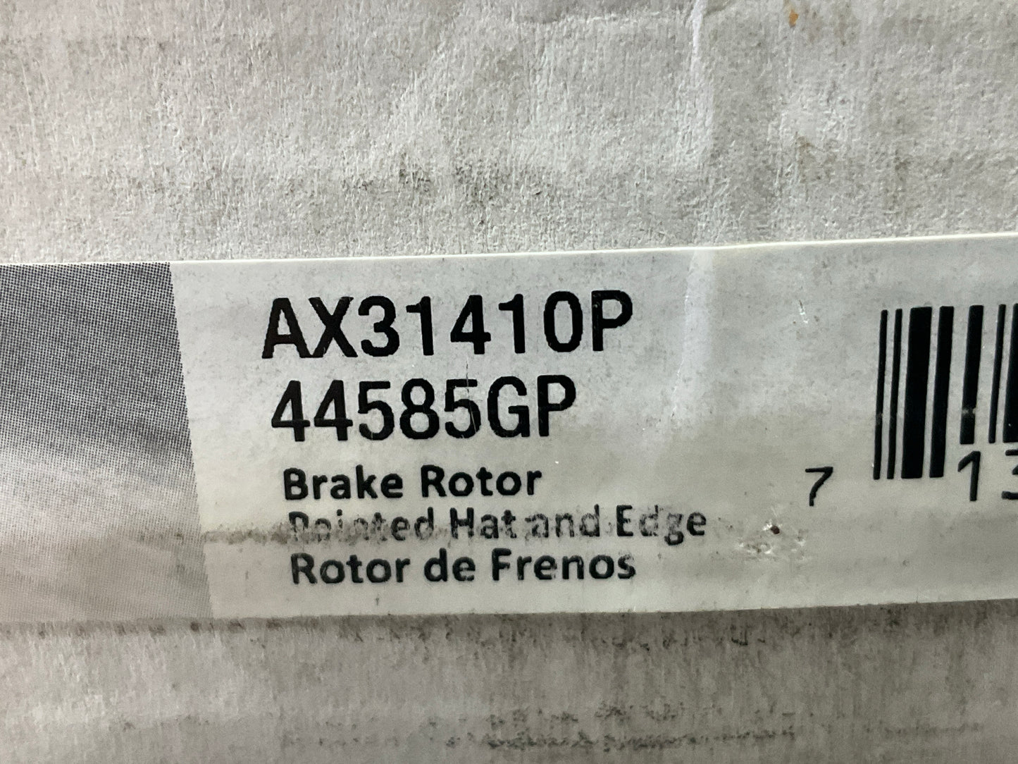 Pro Stop 44585GP Rear Brake Rotor