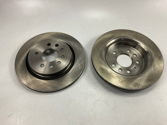 (2) Pro Stop 45403G Rear Brake Rotors For 2003-2011 Saab 9-3, 10-11 9-3X