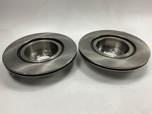 (2) Pro Stop 45580G Rear Brake Rotor