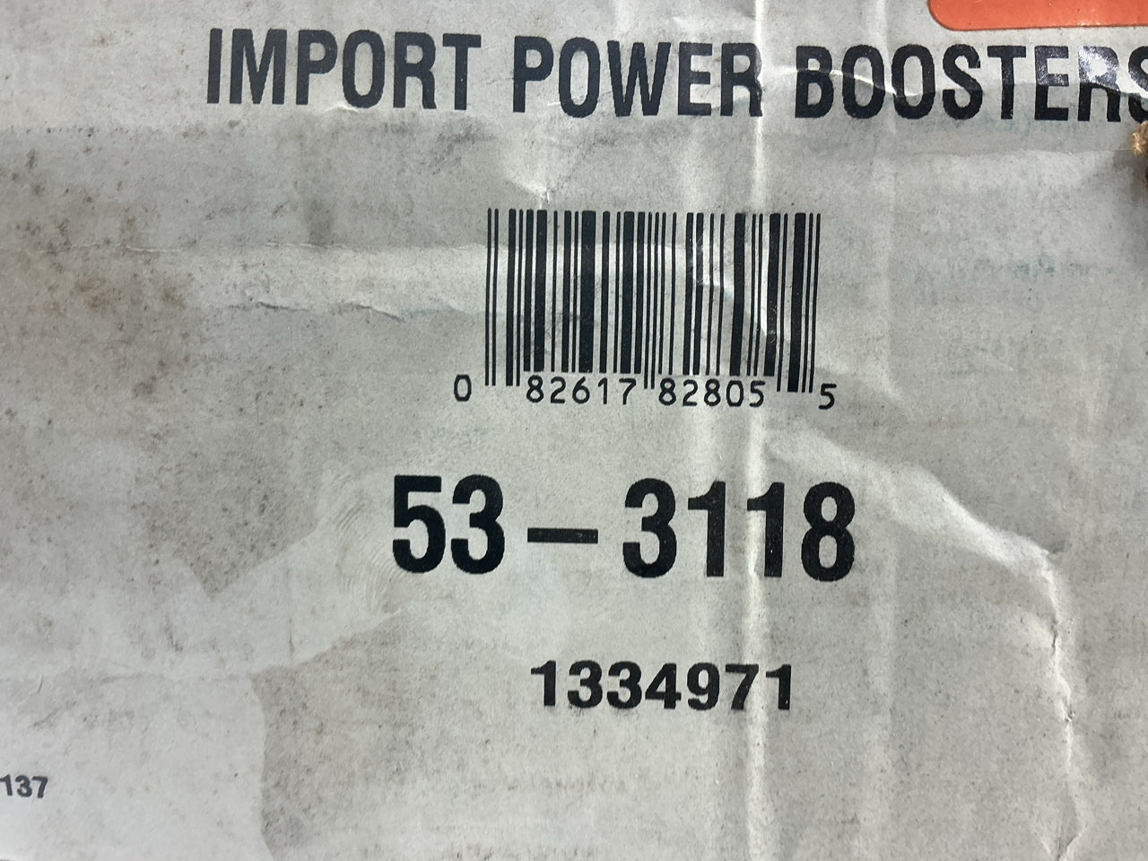 REMAN - Pro Stop 53-3118 Power Brake Booster - BROKEN CONNECTOR