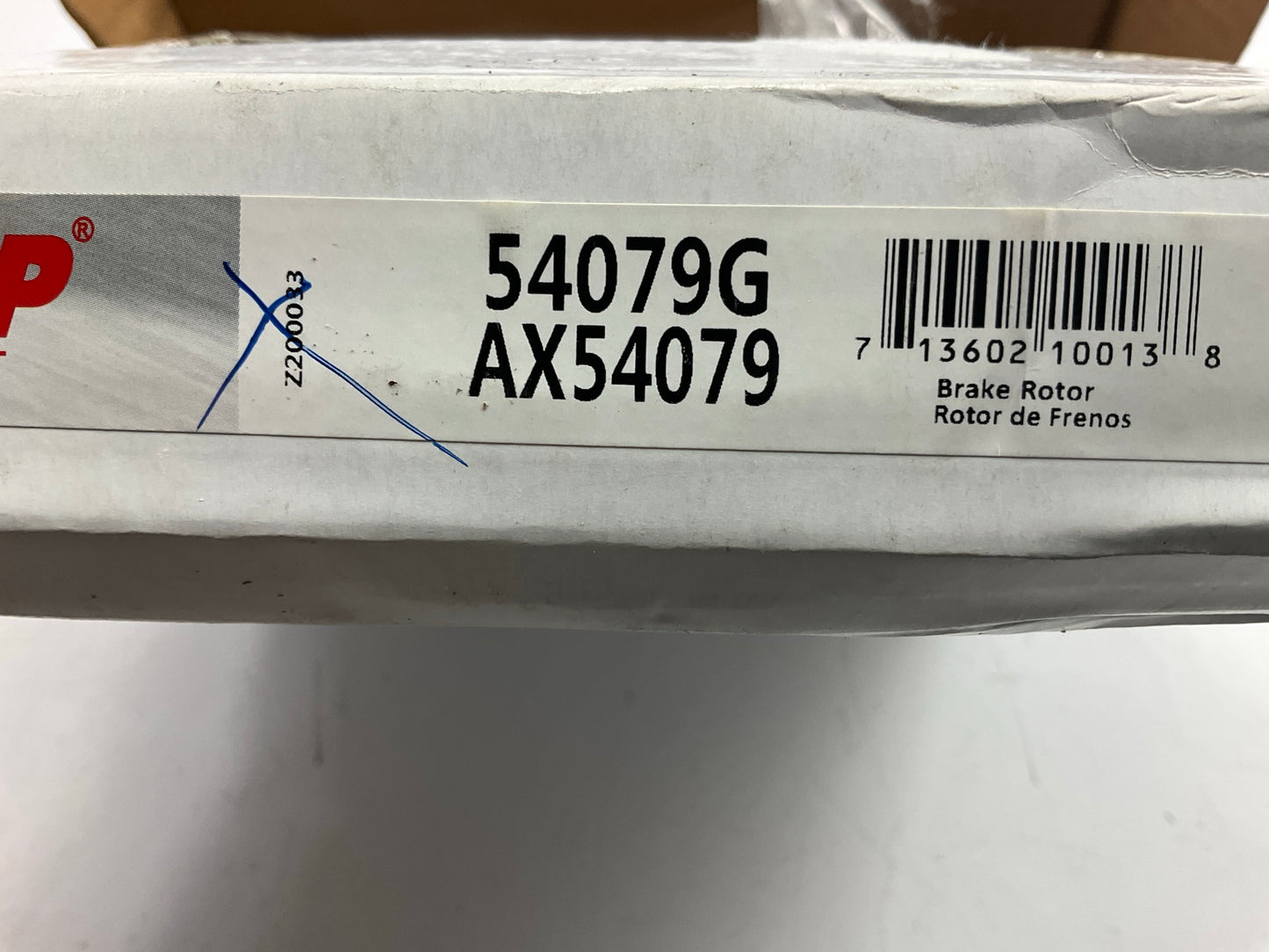 Pro Stop 54079G Front Brake Rotor For 2000-2004 Ford Focus