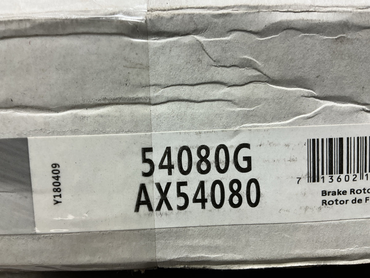 (2) Pro Stop 54080G Front Disc Brake Rotor 97-02 Expedition, 98-02 Navigator