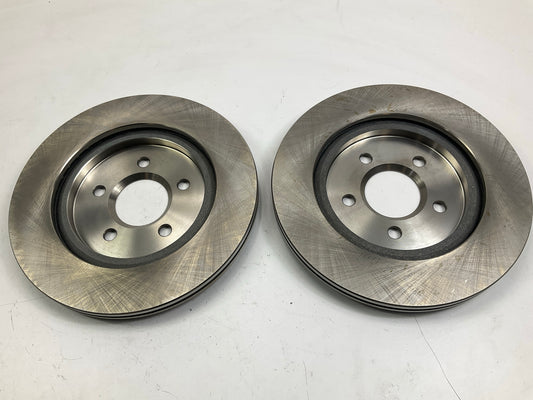 (2) Pro Stop 54089G Rear Disc Brake Rotor 2002-2005 Ford Thunderbird, 2000-06 LS