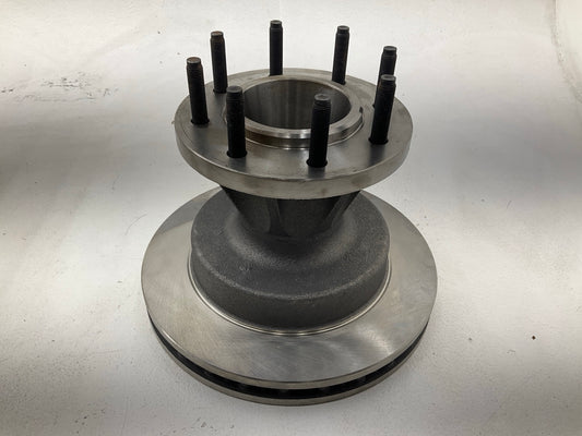 Pro Stop 54120G Disc Brake Rotor And Hub Assembly, Front, DUALLY + 2WD ONLY