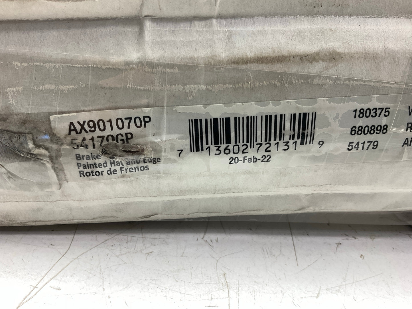 Pro Stop 54179G Rear Brake Rotor For 2010-2011 Ford Ranger