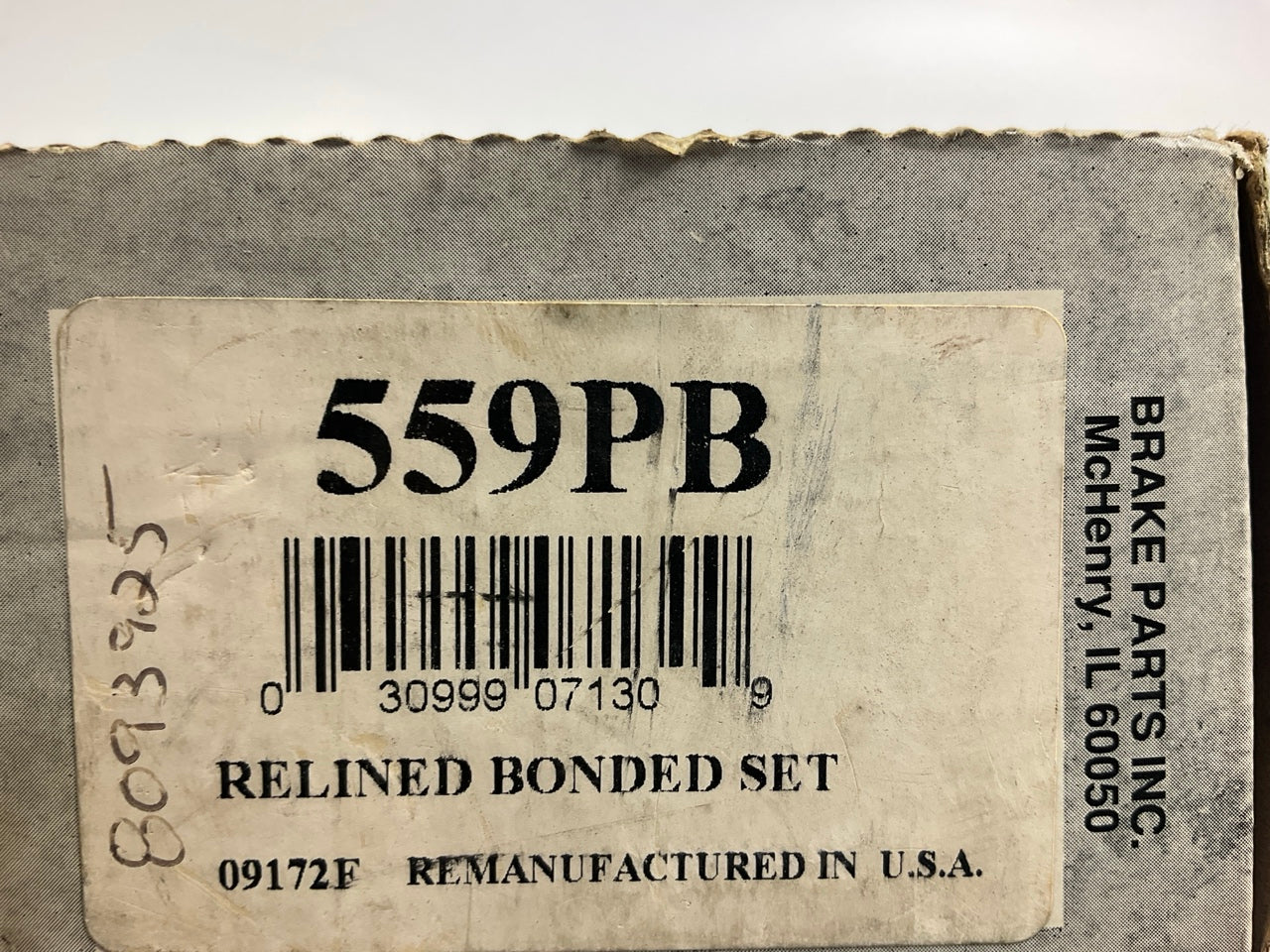 Pro Stop 559PB Rear Drum Brake Shoes