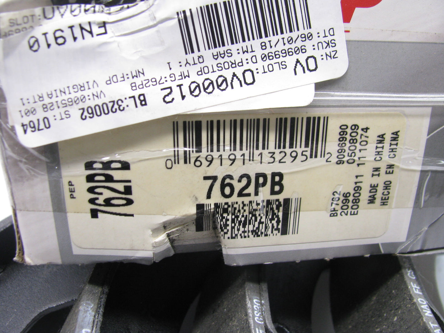 Pro Stop 762PB Rear Drum Brake Shoes For 2000-2001 Nissan Sentra