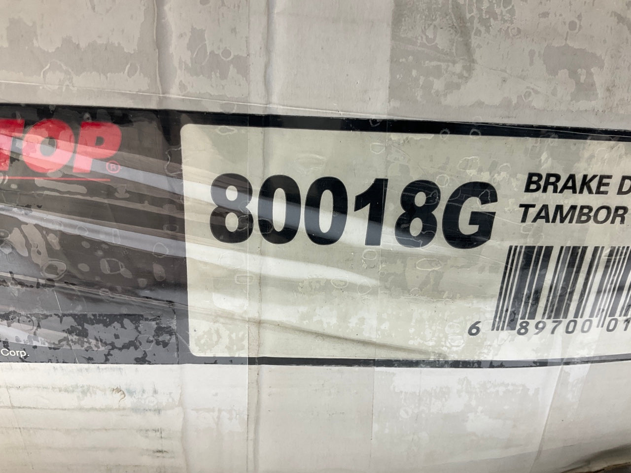 (2) Pro Stop 80018G Rear Brake Drum