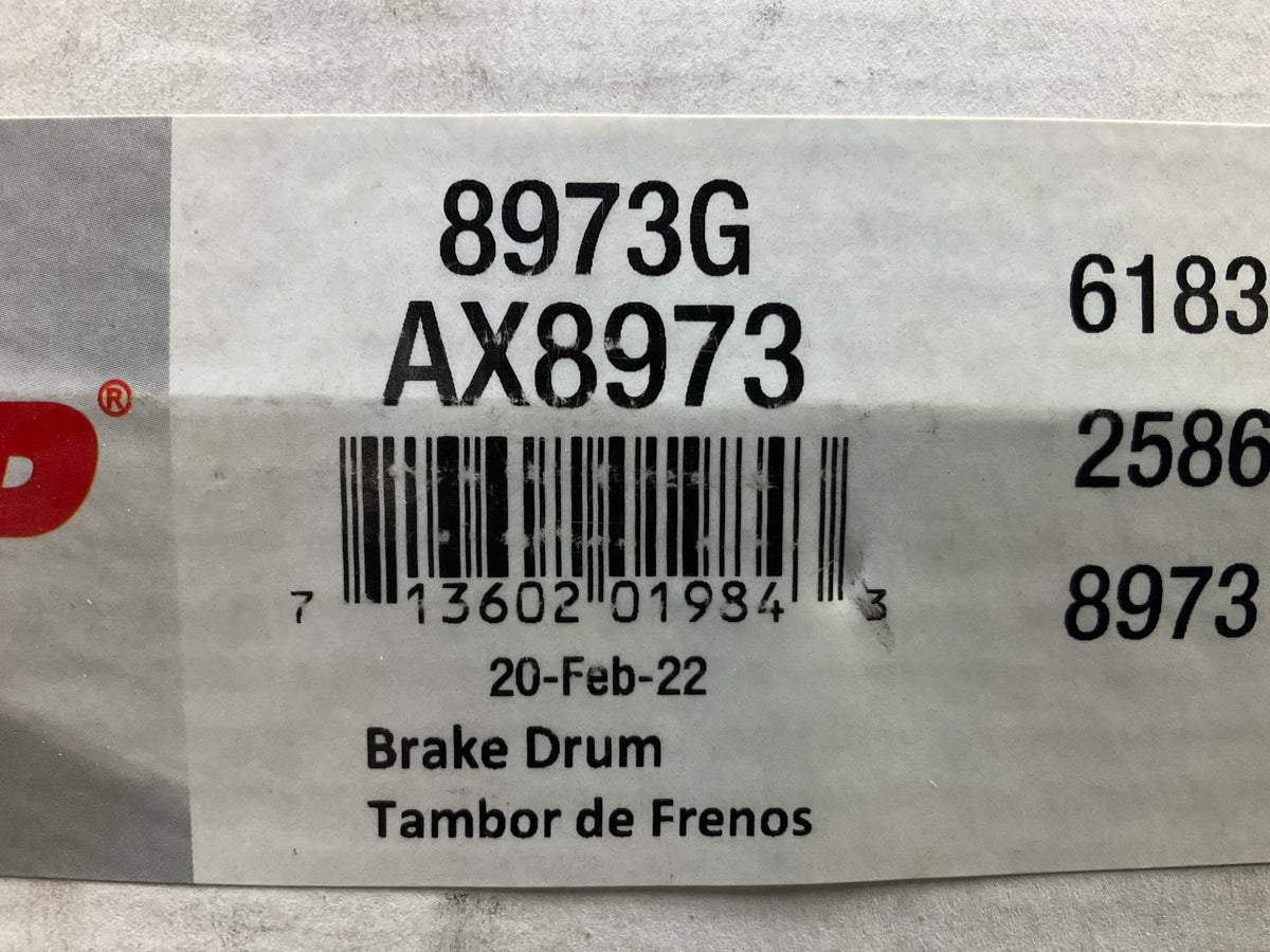 Pro Stop 8973G 10'' Rear Brake Drum