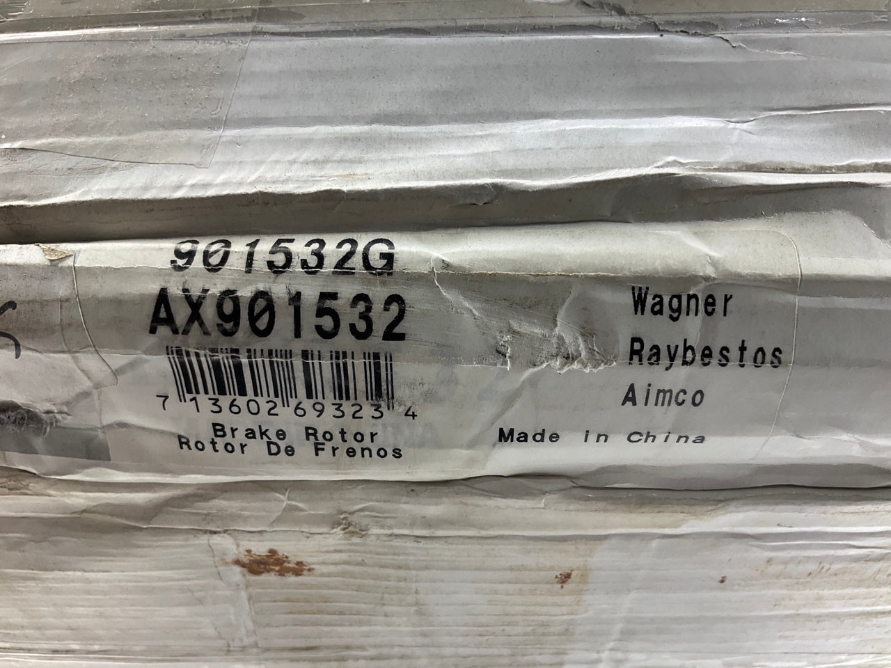 Pro Stop 901532G Front Brake Rotor