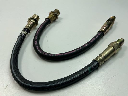 (2) Pro Stop BH38260T Front Brake Hose For 85-89 Ford Thunderbird, 85-88 Cougar