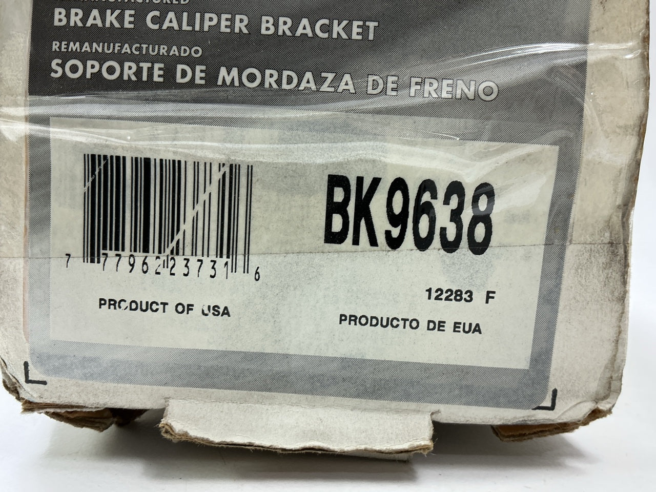 REMAN. Pro Stop BK9638 Rear Disc Brake Caliper Bracket