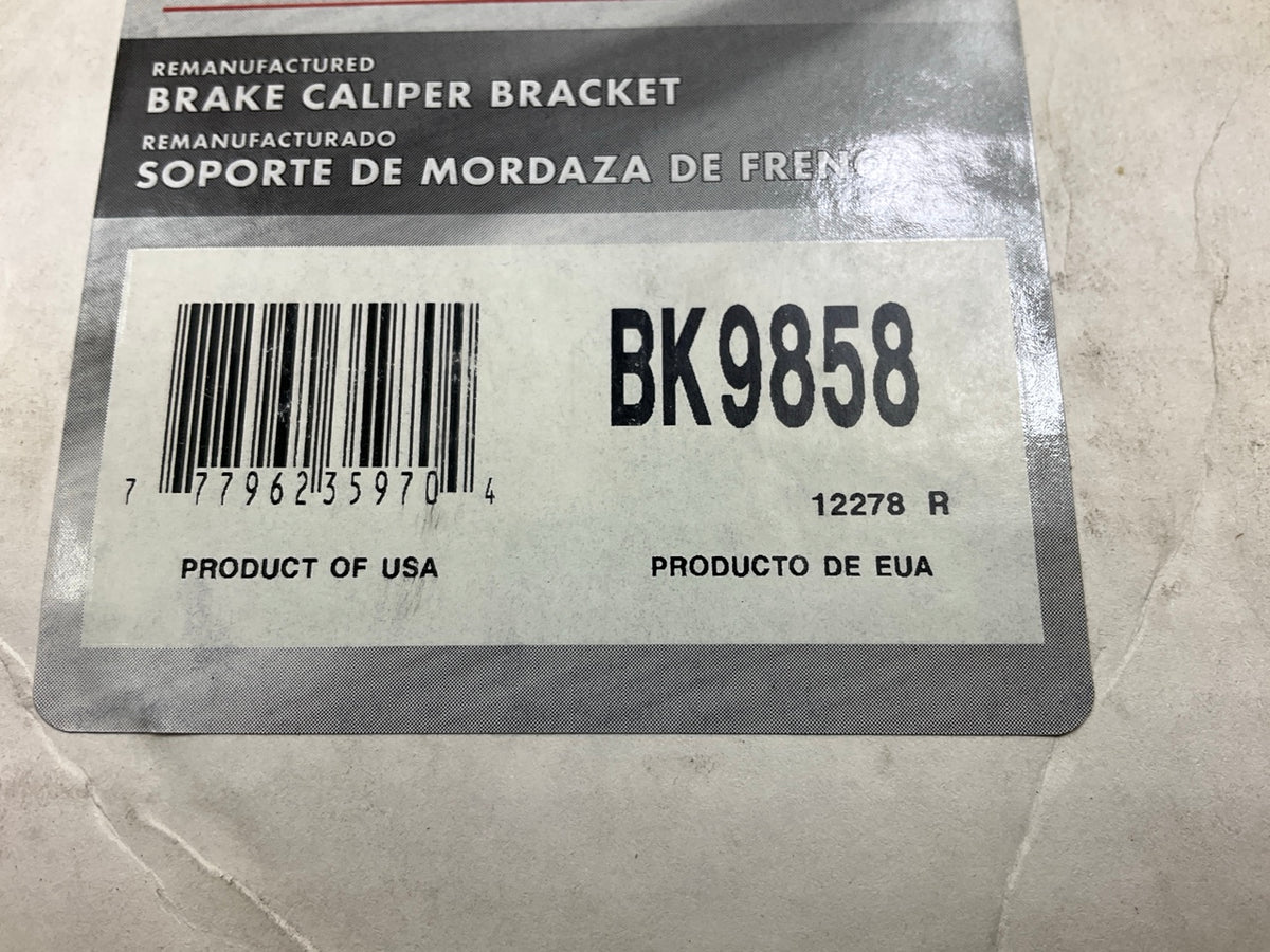 REMAN. Pro Stop BK9858 Rear Brake Caliper Bracket - 2005-2010 Honda Odyssey FWD