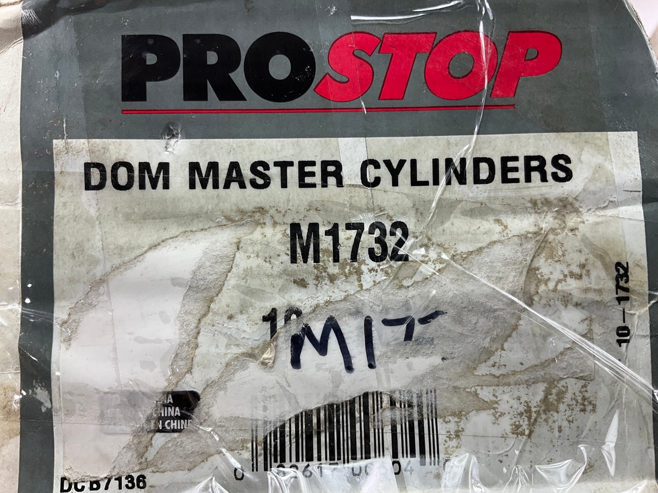 REMAN. Pro Stop M1732 Brake Master Cylinder