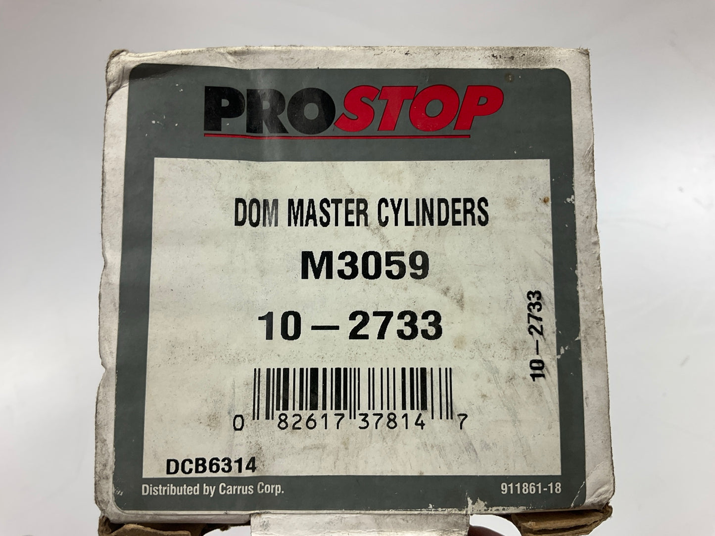 Pro Stop M3059 Brake Master Cylinder W/ O Reservoir 95-02 Continental - REMAN
