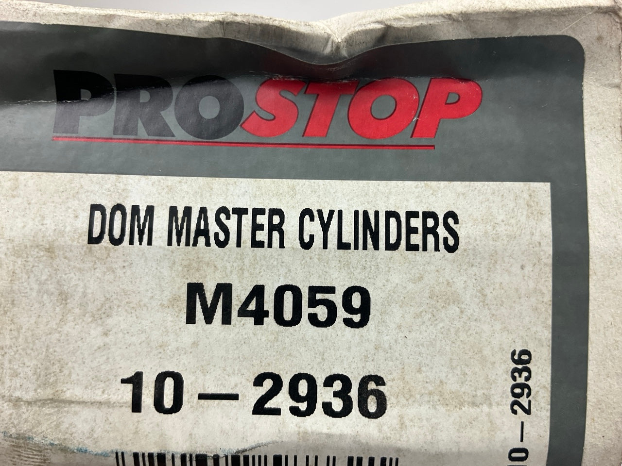 REMAN. Pro Stop M4059 Brake Master Cylinder