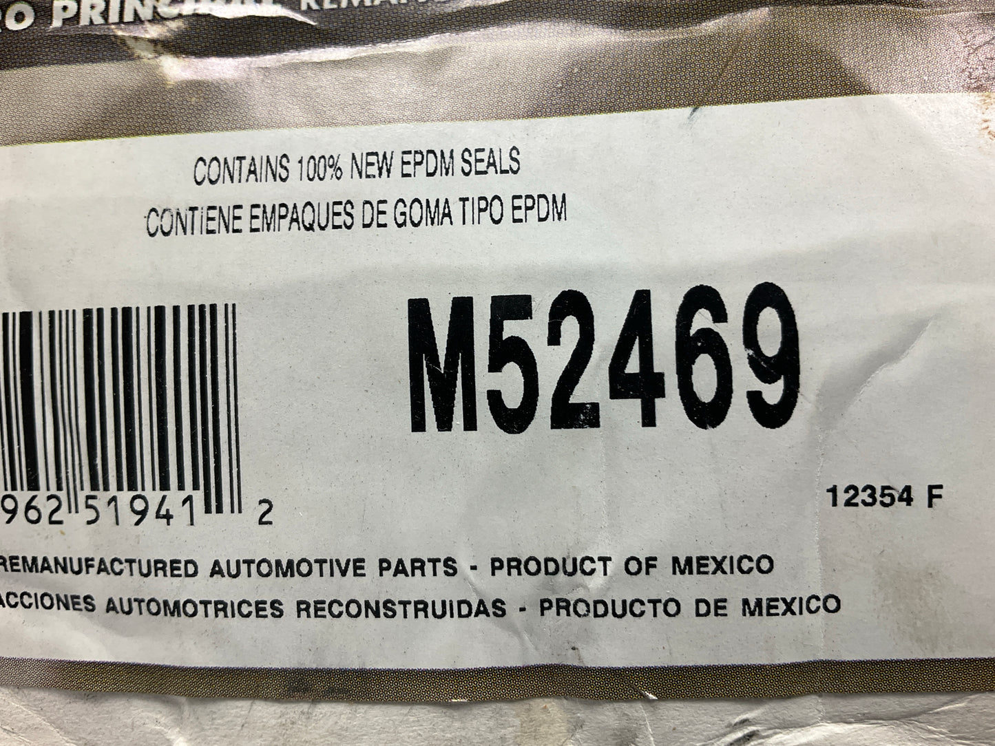 REMAN. Pro Stop M52469 Brake Master Cylinder