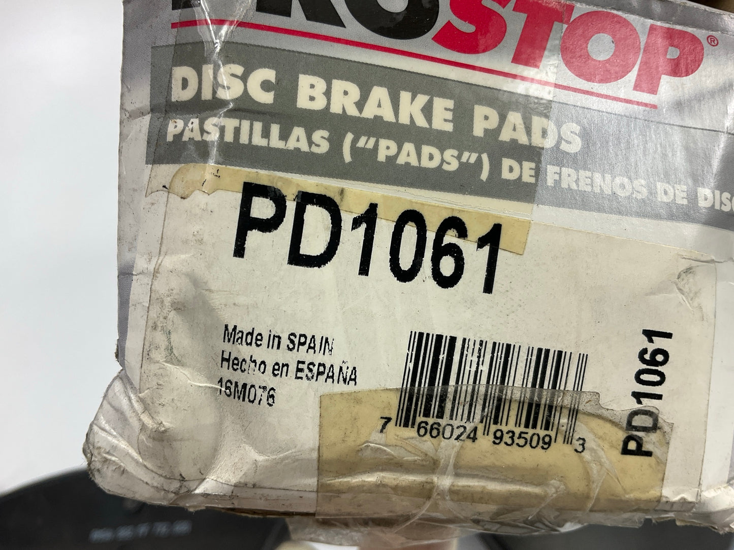 Pro Stop PD1061 Front Semi-Metallic Disc Brake Pads