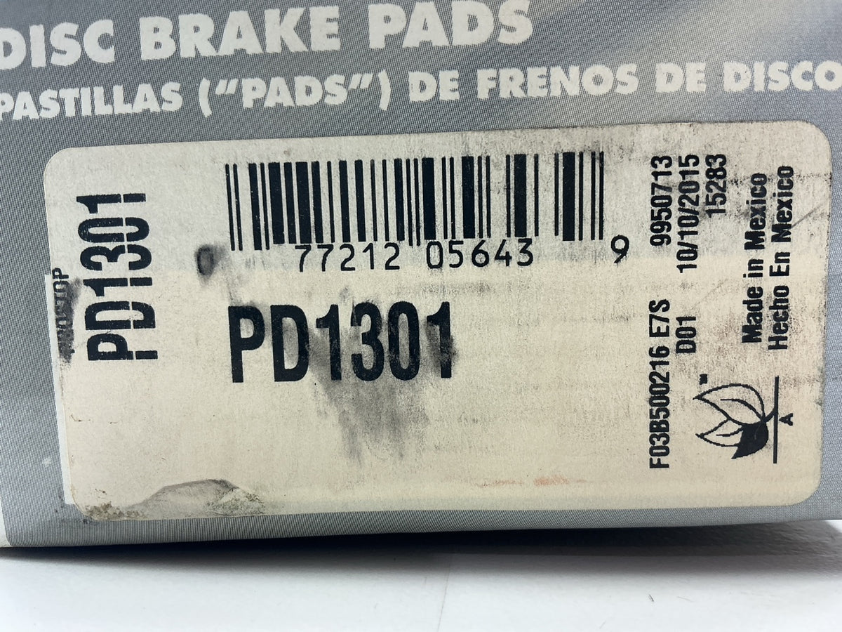 Pro Stop PD1301 Front Disc Brake Pads For 2007-2012 Hyundai Veracruz