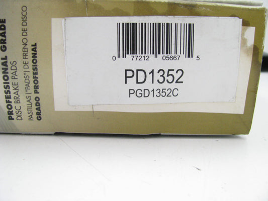 Pro Stop PD1352 Rear Disc Brake Pads - Ceramic