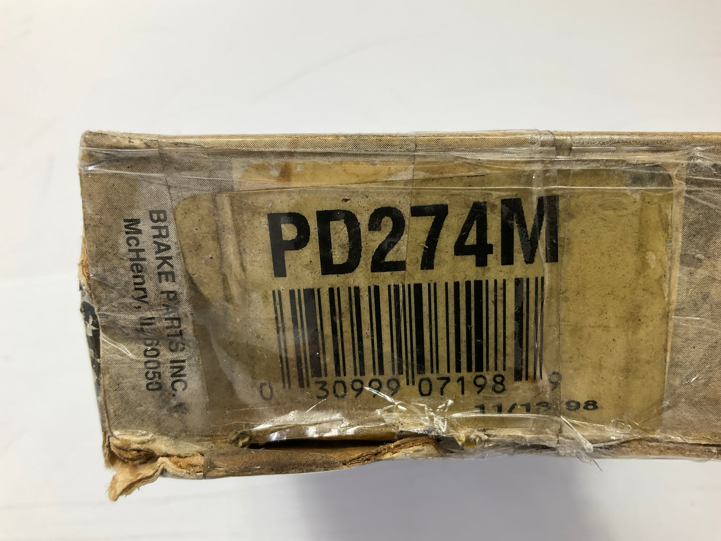 Pro Stop PD274M Front Semi-Metallic Disc Brake Pads