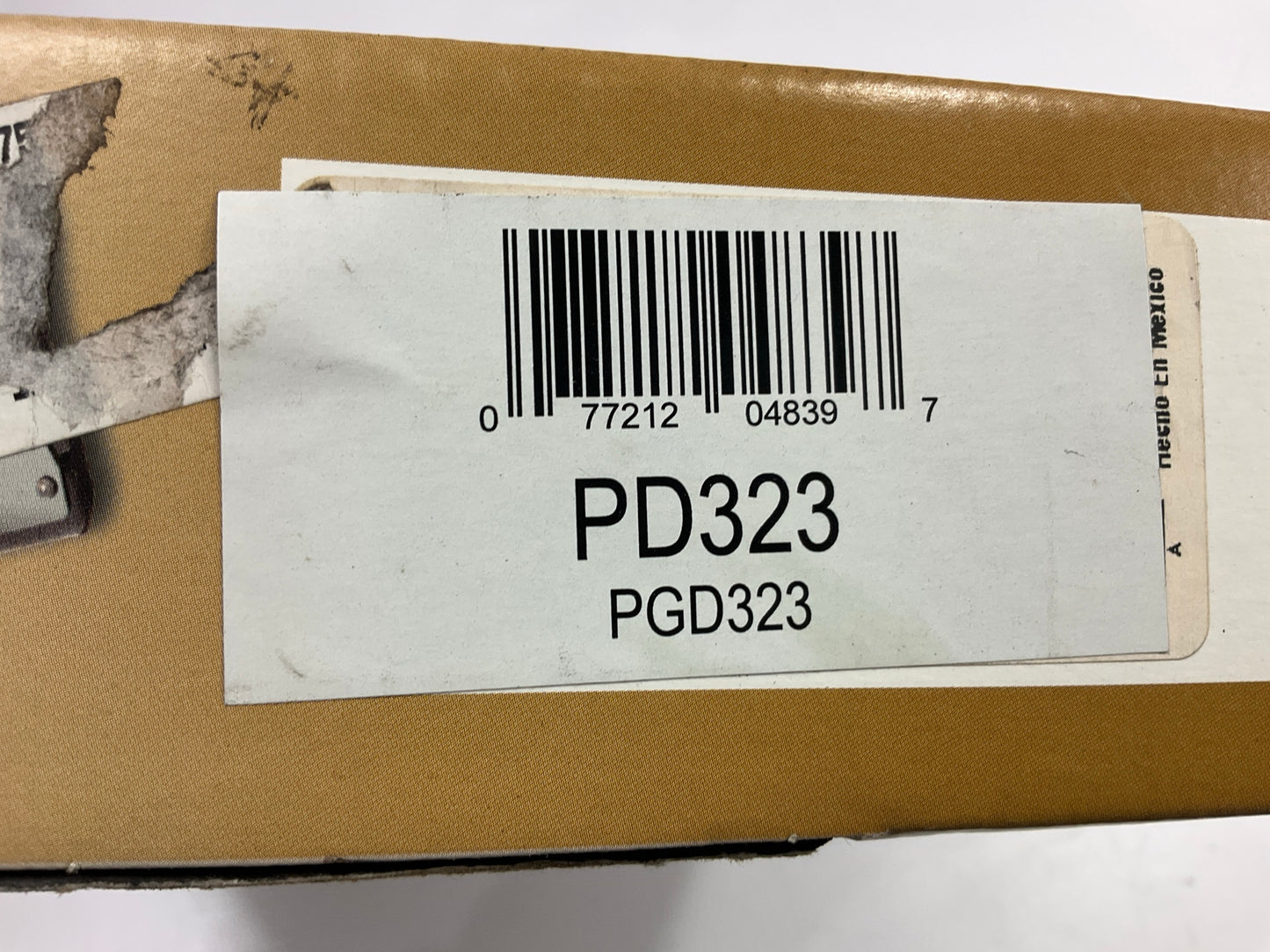 NO HARWDARE - Pro Stop PD323 Rear Disc Brake Pads