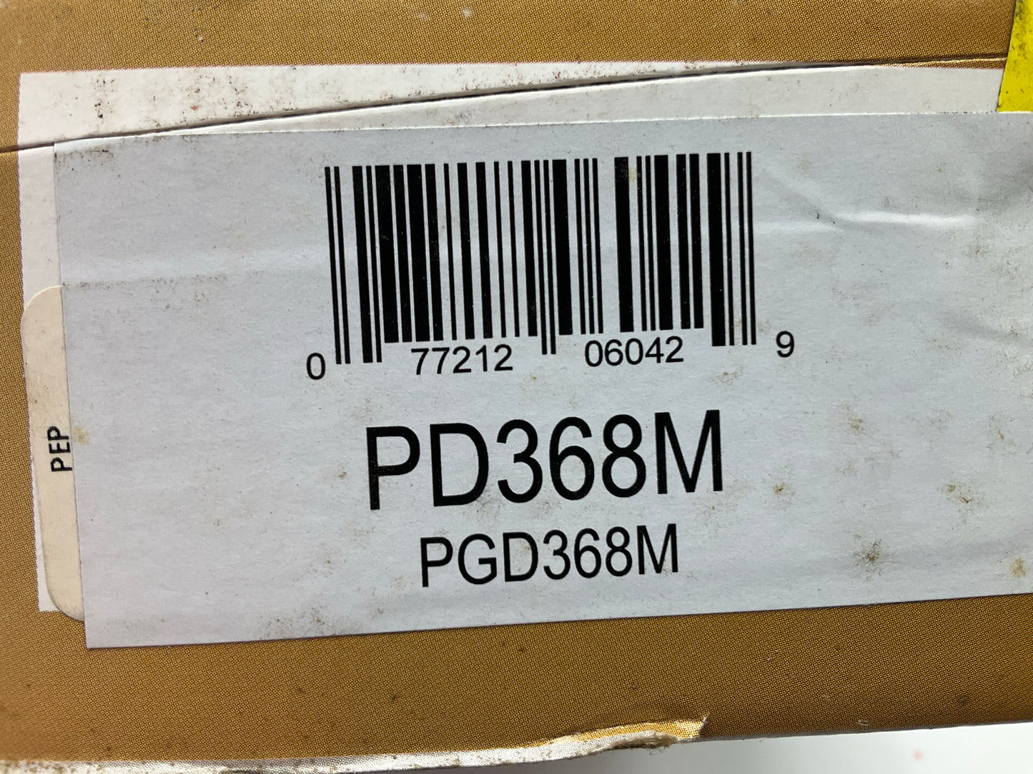 Pro Stop PD368M Front Semi-Metallic Disc Brake Pad Set