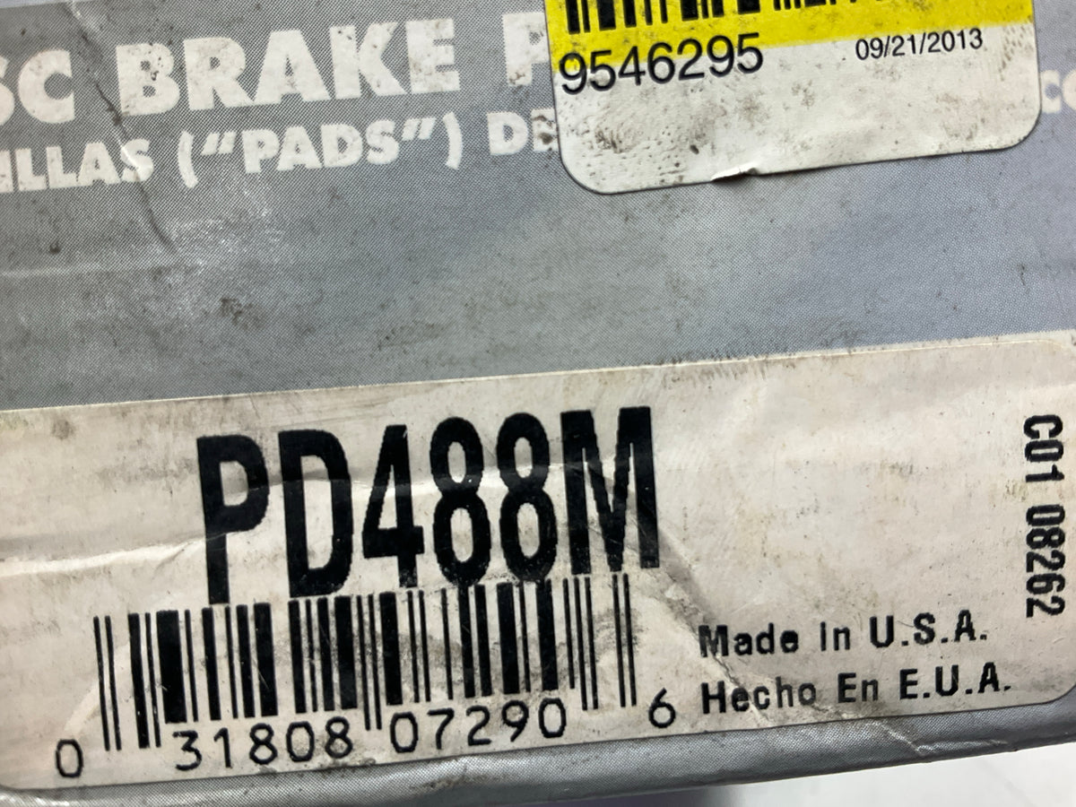 Pro Stop PD488M Rear Disc Brake Pad Set For 1990-1992 Lexus LS400
