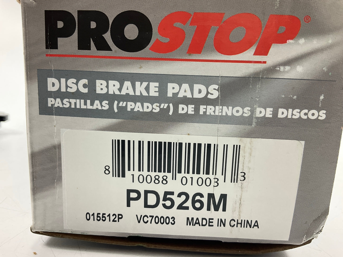 Pro Stop PD526M Front Semi-Metallic Disc Brake Pads