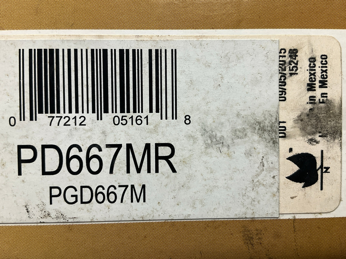 Pro Stop PD667MR Rear Disc Brake Pad Set