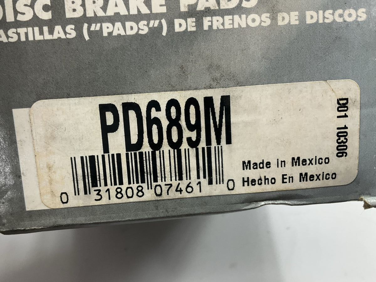 Pro Stop PD689M Front Disc Brake Pad Set