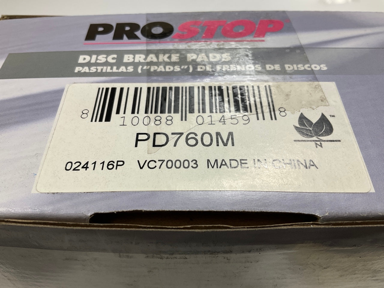 Pro Stop PD760M Front Disc Brake Pads, Semi-Metallic