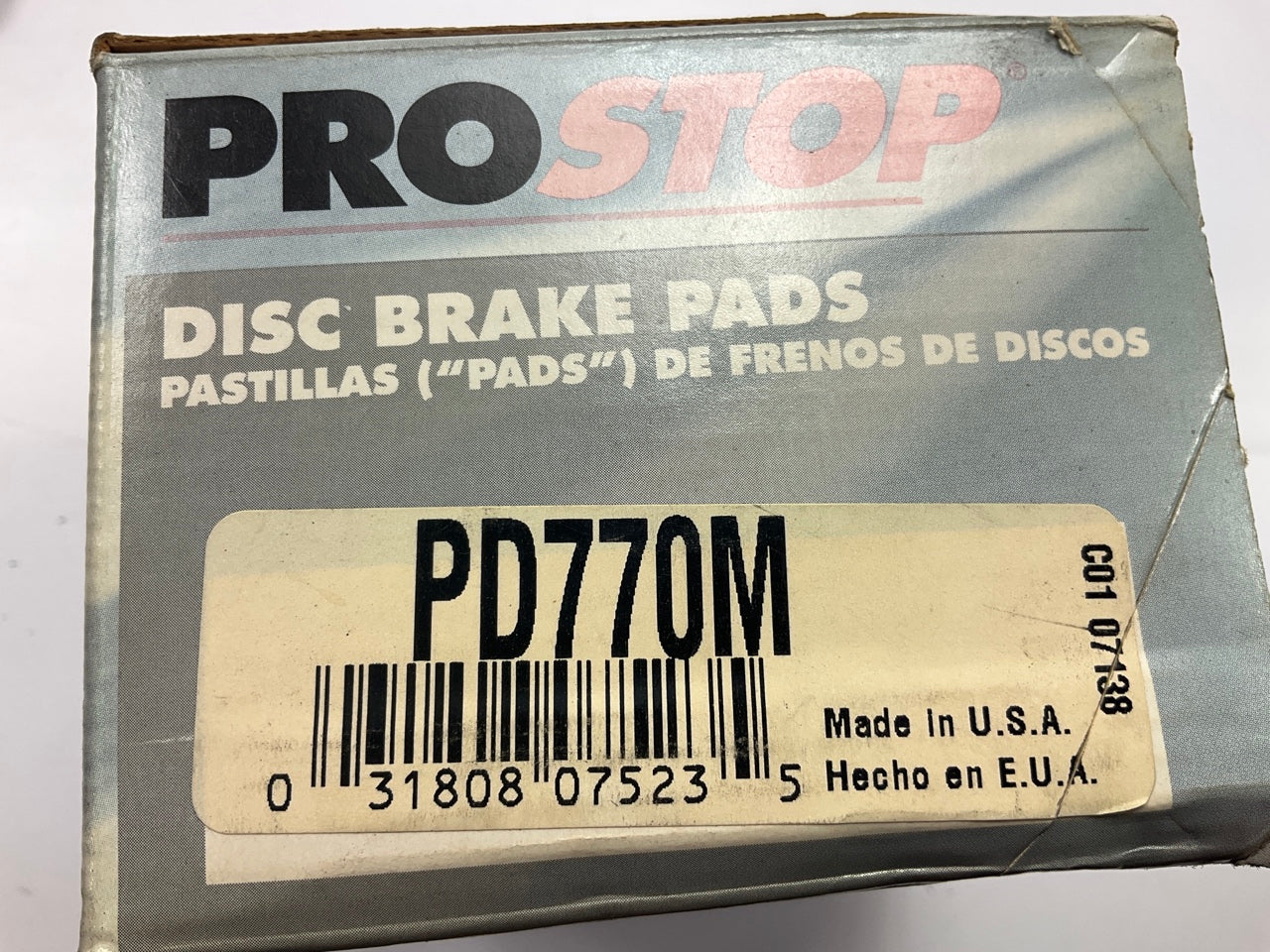 Pro Stop PD770M Semi-Metallic Disc Brake Pads - Rear