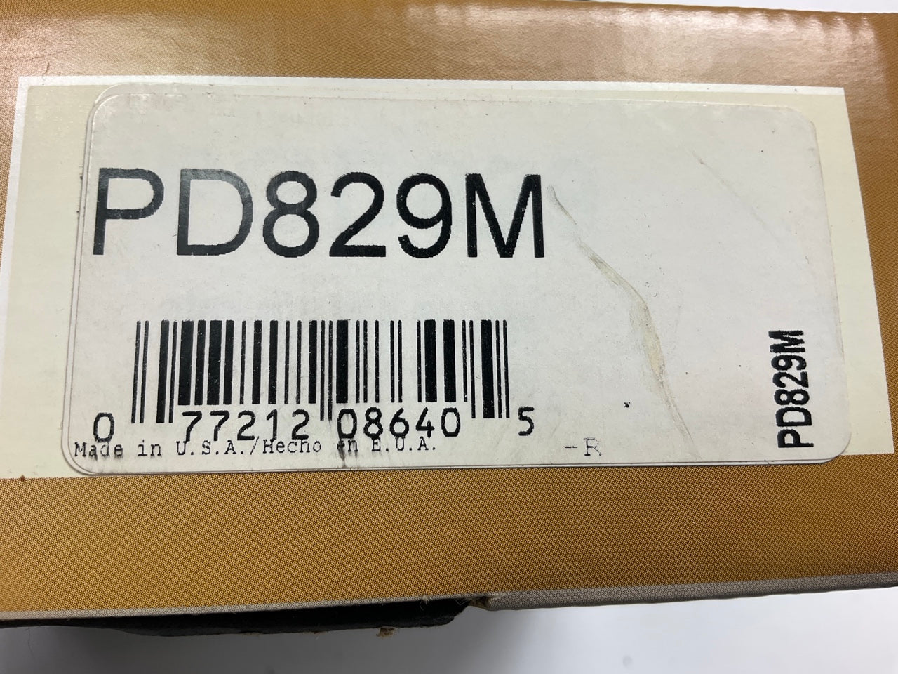 Pro Stop PD829M Semi-Metallic Disc Brake Pads - Front
