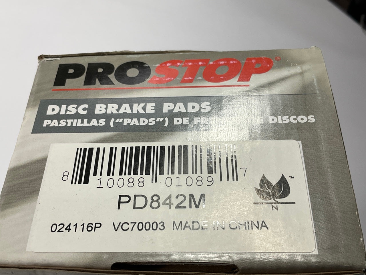 Pro Stop PD842M Semi-Metallic Disc Brake Pads - Front