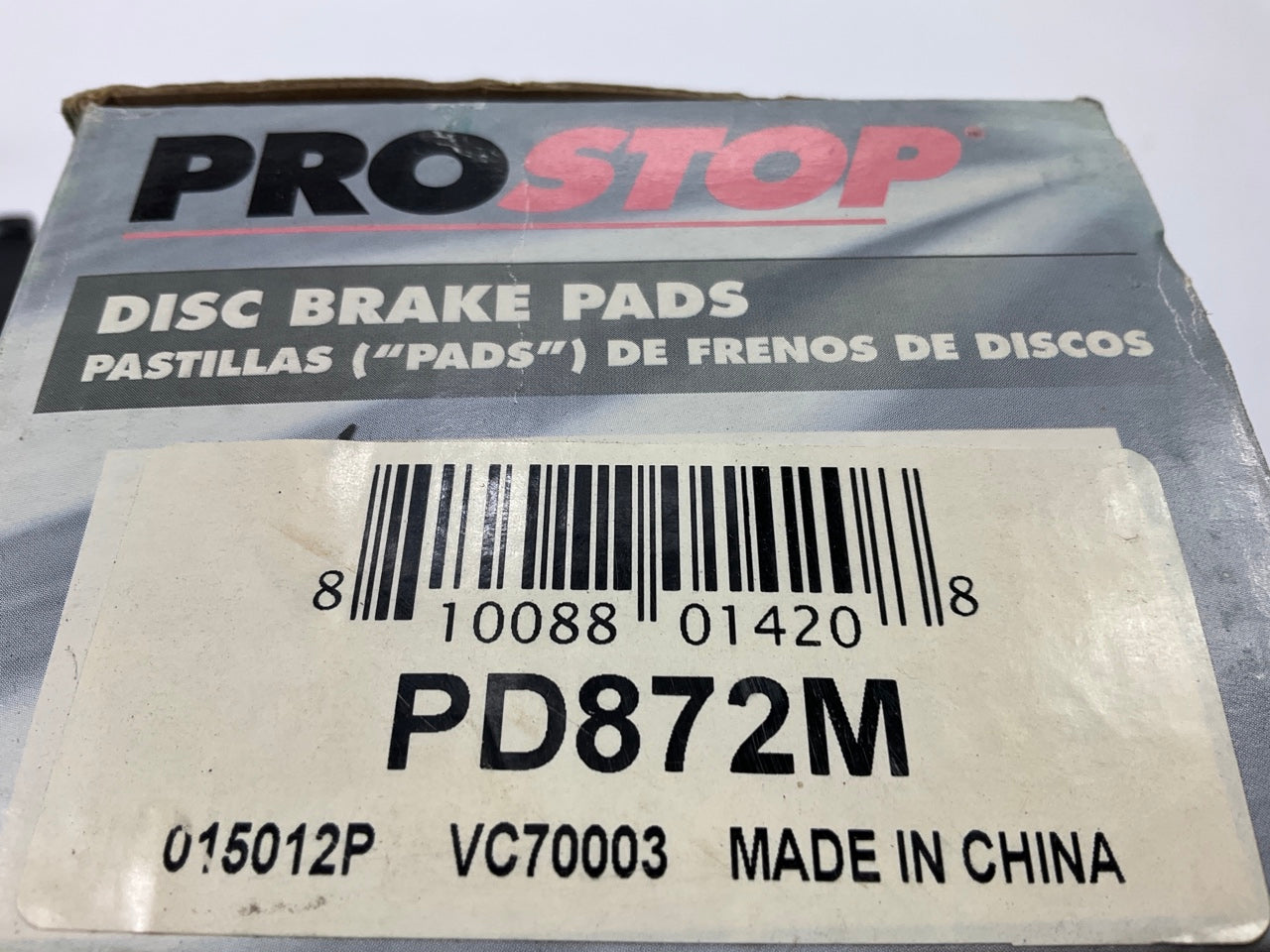 Pro Stop PD872M Front Brake Pads