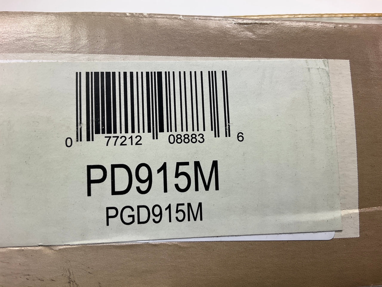 Pro Stop PD915M Semi-Metallic Disc Brake Pads - Front