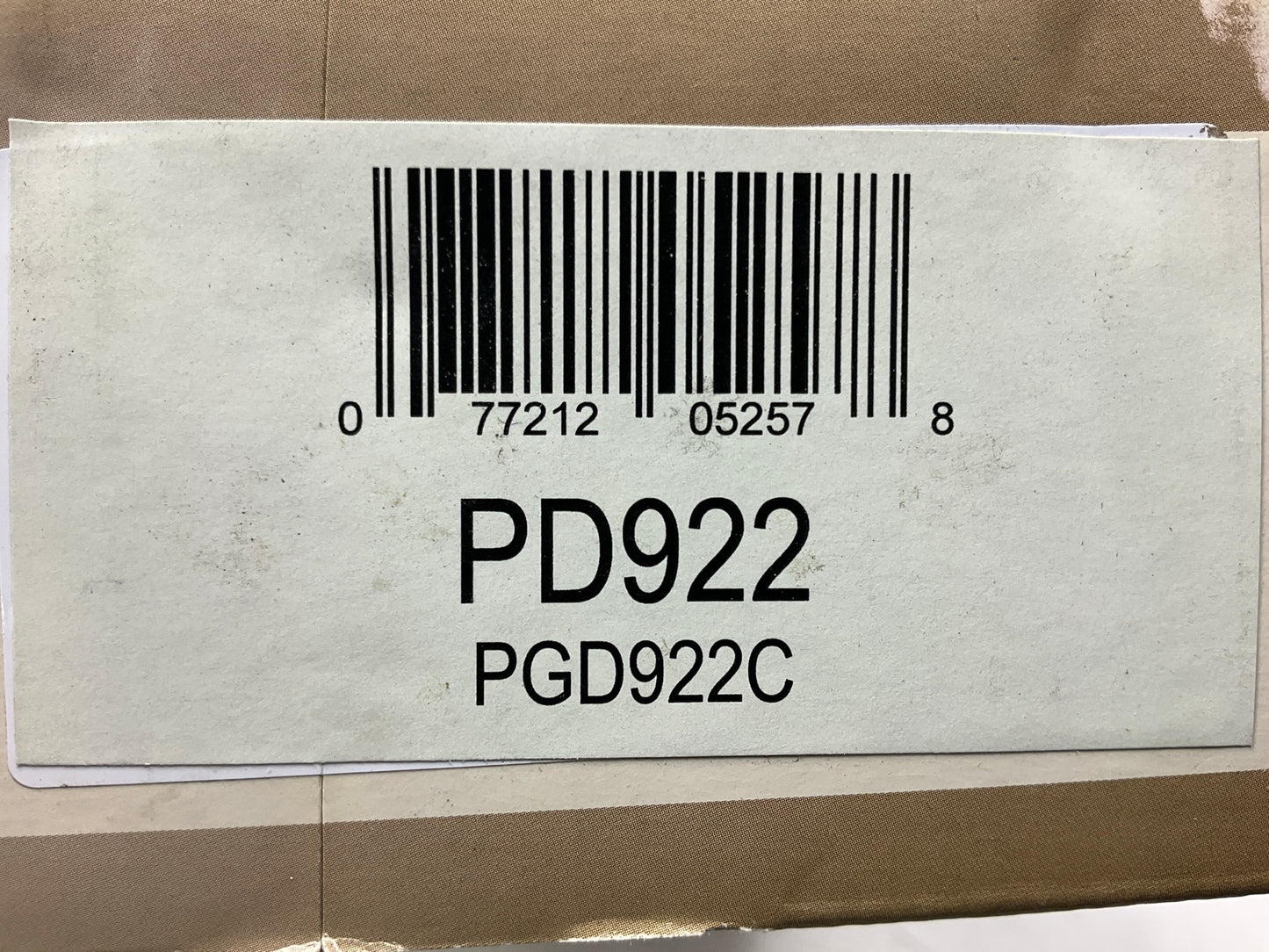 Pro Stop PD922 Rear Disc Brake Pads