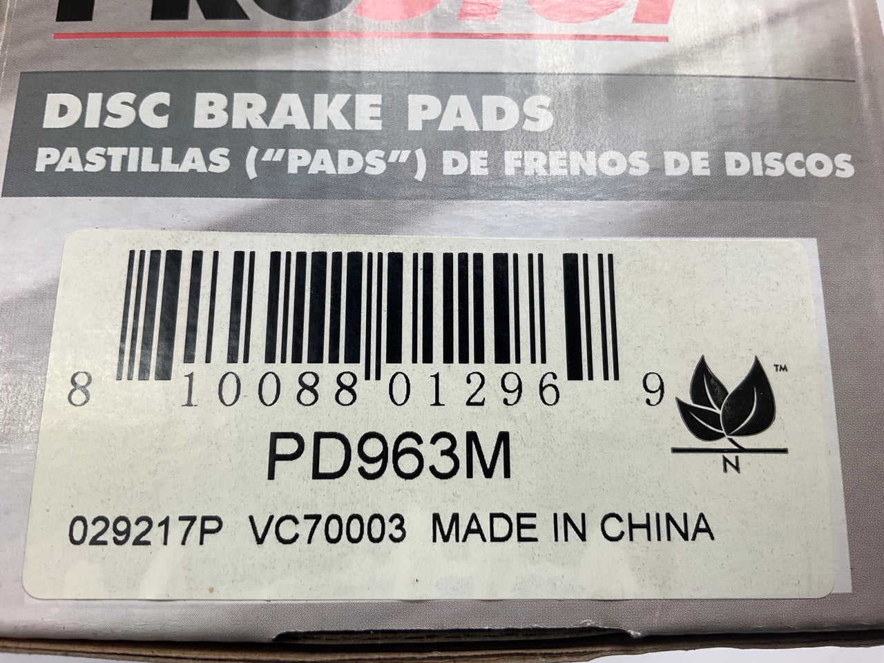 Pro Stop PD963M Semi-Metallic Disc Brake Pads - Rear