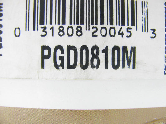 Pro Stop PGD0810M Front Disc Brake Pads