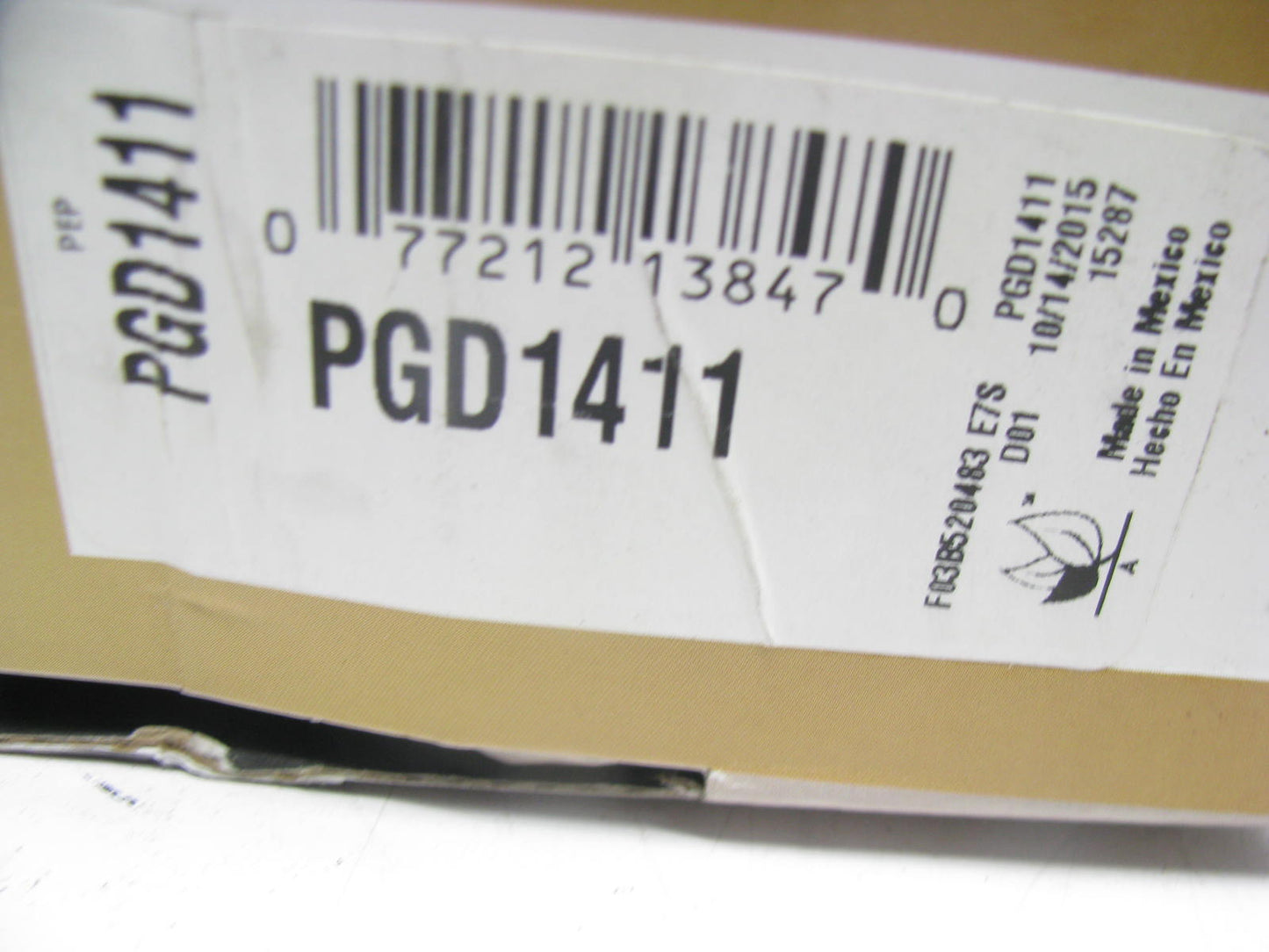 Pro Stop PGD1411 Brake Pads