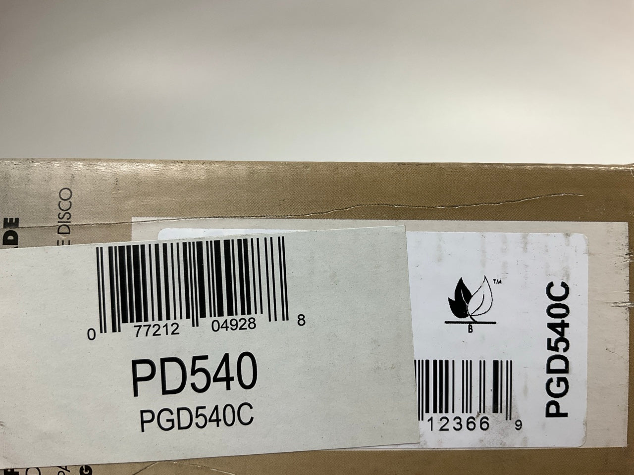 Pro Stop PGD540C Rear Ceramic Disc Brake Pads